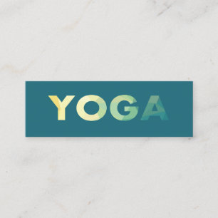 Yoga Mandala Visitekaartje voor persoonlijke train