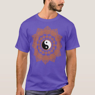 Yoga Mandala Yin Yang Gift T-shirt