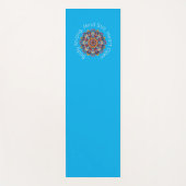 Yoga Mantra Mandala Design Mat (Voorkant)