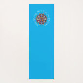 Yoga Mantra Mandala Design Mat (Achterkant)