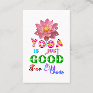 Yoga Marketing Is Gewoon Goed Voor Jou Aanbevelingskaartje