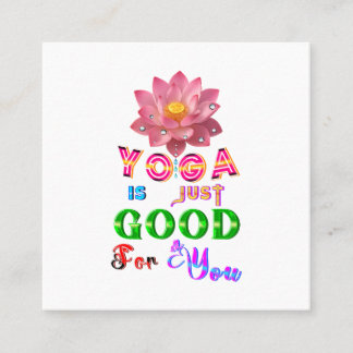 Yoga Marketing Is Gewoon Goed Voor Jou Aanbevelingskaartje