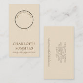 Yoga Massage Mehndi Henna Hands Visitekaartje (Voorkant / Achterkant)