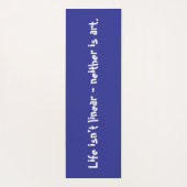 yoga mat (Achterkant)