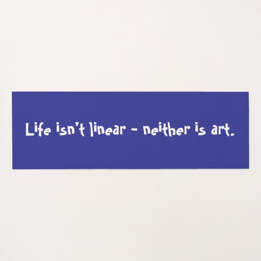 yoga mat (Achterkant (horizontaal))