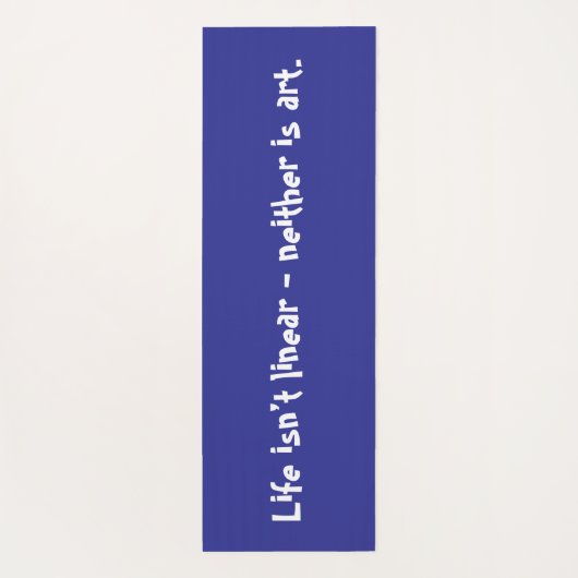 yoga mat (Achterkant)