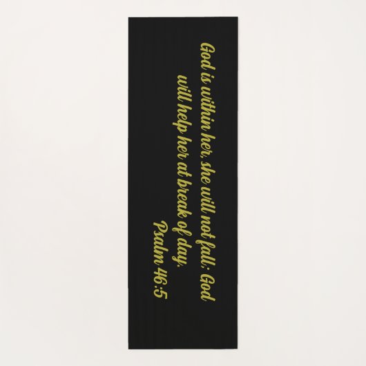Yoga Mat (Achterkant)