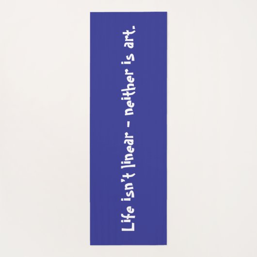 yoga mat (Achterkant)