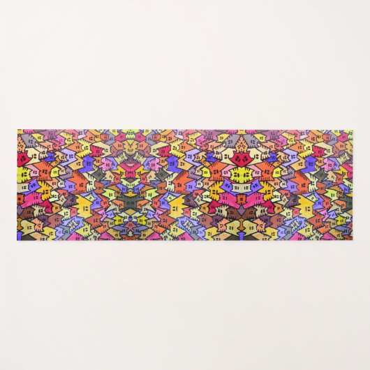 Yoga Mat 015 - KATTEN (Voorkant (horizontaal))
