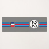 Yoga Mat 1974 RACING (Achterkant (horizontaal))