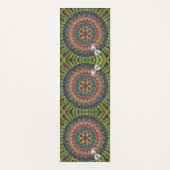 Yoga Mat 2 "Phi" (handgetekend, kleur) (Voorkant)