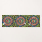 Yoga Mat 2 "Phi" (handgetekend, kleur) (Voorkant (horizontaal))