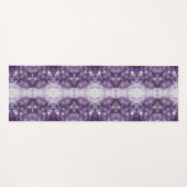Yoga Mat Amethyst Crystals (Voorkant (horizontaal))