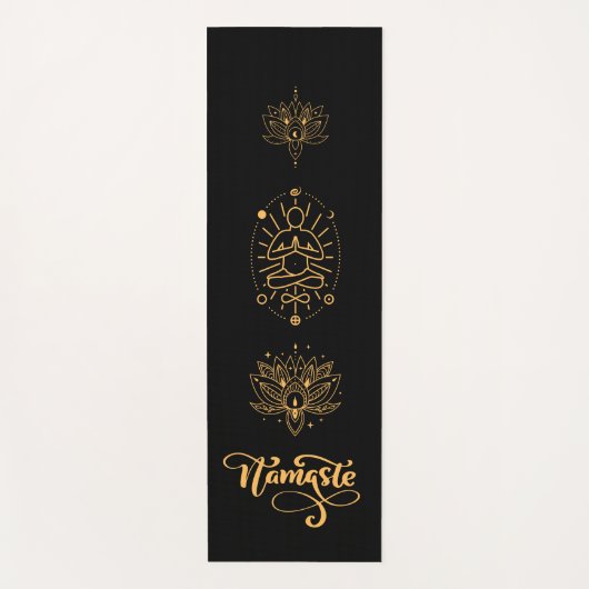 Yoga Mat ASANA, YOGA, Ganesha Hand Towel (Voorkant)