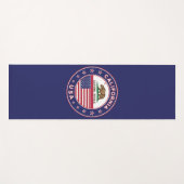 yoga mat (blauwe versie) (Voorkant (horizontaal))