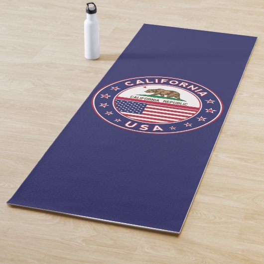 yoga mat (blauwe versie) (In situ)