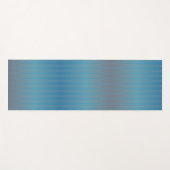 Yoga Mat Blue Paars Grey Stripes (Voorkant (horizontaal))