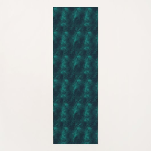 Yoga Mat - Blue Pattern (Voorkant)
