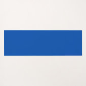 Yoga Mat - Blue Stripe gepersonaliseerd - Initiaal (Achterkant (horizontaal))