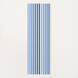 Yoga Mat - Blue Stripes