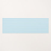 Yoga Mat - Blue Stripes Pattern (Voorkant (horizontaal))