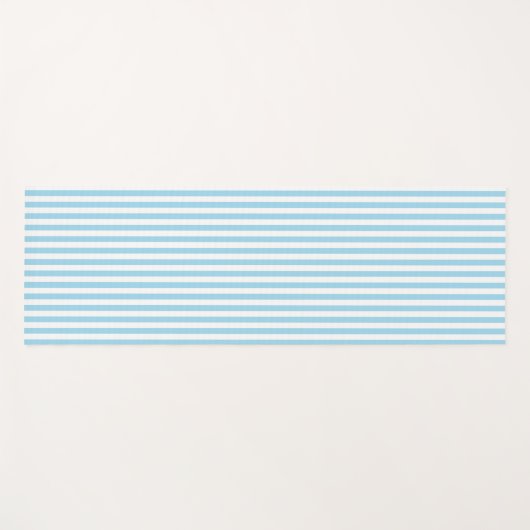 Yoga Mat - Blue Stripes Pattern (Voorkant (horizontaal))