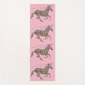 Yoga Mat Colorful Unicorn (Voorkant)