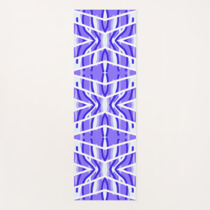 Yoga Mat, Cute witte paarse klassieke patroon Yogamat
