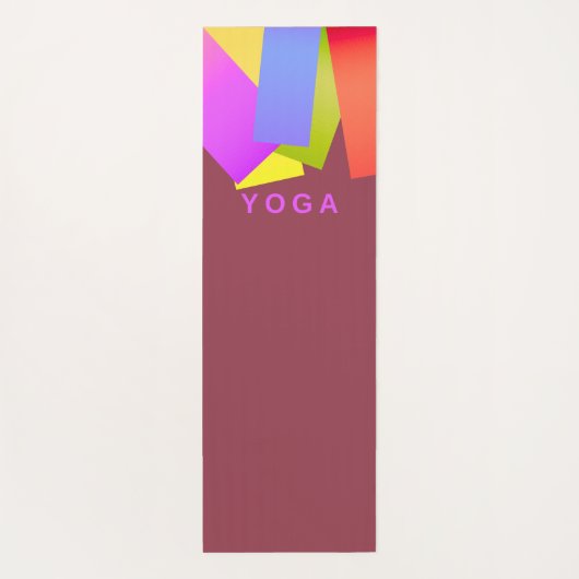 Yoga Mat Design (Achterkant)