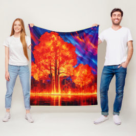 Yoga Mat Fleece Deken