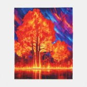 Yoga Mat Fleece Deken (Voorkant)