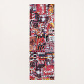 Yoga Mat – Fragmented Pulse (Achterkant)