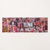 Yoga Mat – Fragmented Pulse (Voorkant (horizontaal))