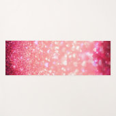 Yoga Mat - Glitterende Harten (Voorkant (horizontaal))