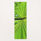 Yoga Mat - Green Palm Leaf (Voorkant)