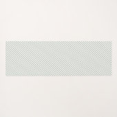 Yoga Mat - Green Stripe Patterns (Achterkant (horizontaal))
