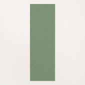 Yoga Mat - Green Stripe Patterns (Voorkant)