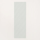 Yoga Mat - Green Stripe Patterns (Achterkant)