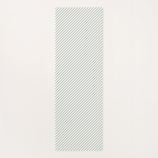 Yoga Mat - Green Stripe Patterns (Achterkant)