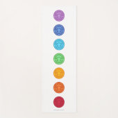 Yoga Mat - Happy Little Lotus (Voorkant)