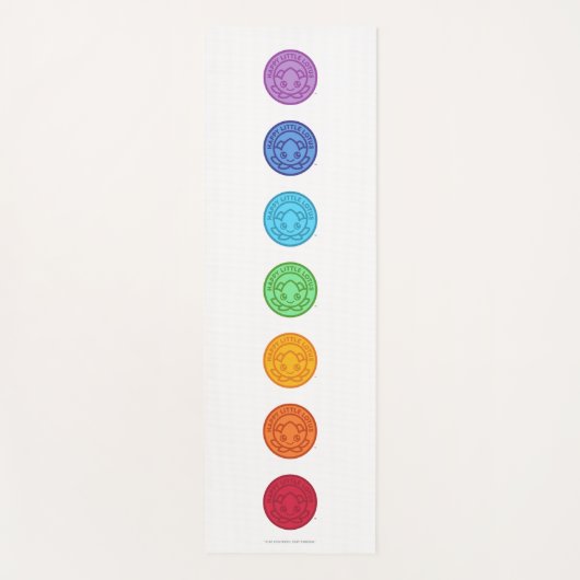 Yoga Mat - Happy Little Lotus (Voorkant)