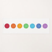 Yoga Mat - Happy Little Lotus (Voorkant (horizontaal))