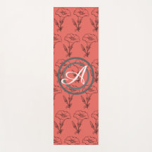 YOGA MAT HAPPY SEED FLOWER MET MONOGRAM