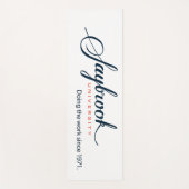 Yoga Mat - Het werk doen met Oranje rug (Voorkant)