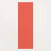 Yoga Mat - Het werk doen met Oranje rug (Achterkant)