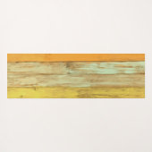 Yoga Mat  Houten Vloer Schaakbord (Achterkant (horizontaal))