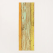 Yoga Mat  Houten Vloer Schaakbord (Achterkant)