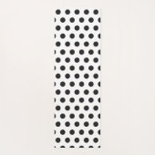 Yoga Mat Lazy Cat Polka Dots (Achterkant)