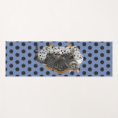 Yoga Mat Lazy Cat Polka Dots (Voorkant (horizontaal))