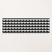 Yoga Mat Lazy Cat w/Hearts (Achterkant (horizontaal))